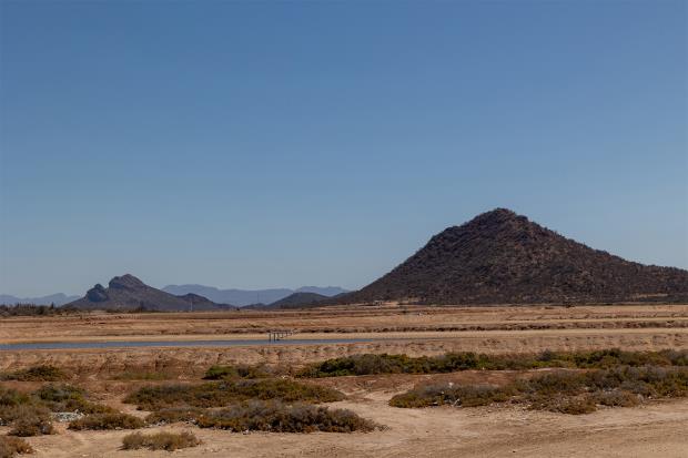 Farmland in the Yaqui Valley is mostly irrigated from reservoirs on the Yaqui River. 